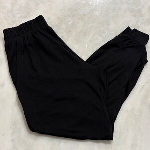 Real Essentials Black Casual Pants